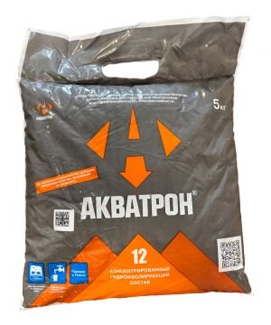 AKVATRON-12 — waterproofing admixture for concrete mix