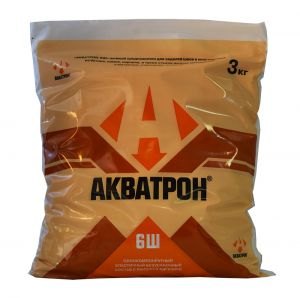 AKVATRON-6Sh Shovny — penetrating mix for sealing joints and cracks