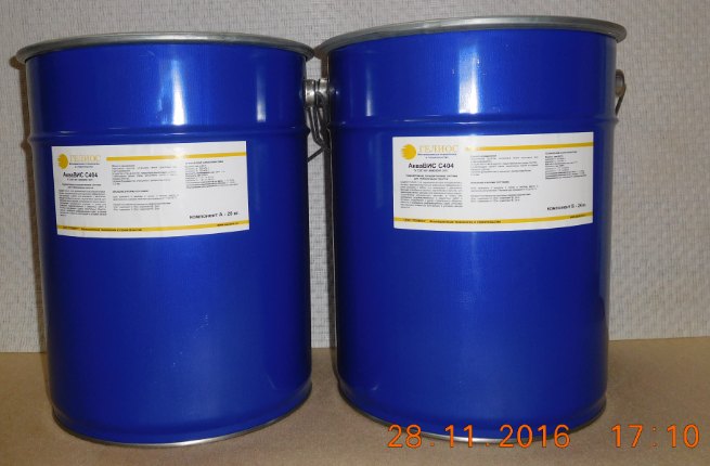 AkvaVIS S402 — polyurethane injection system: foam and resin