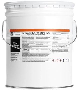 ALFAPOL cure 100 — yangi yotqizilgan betonni parvarishlash vositasi
