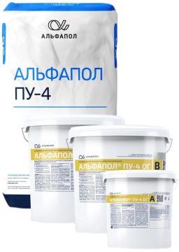 ALFAPOL PU-4OGP — anti-slip polyurethane-cement floor