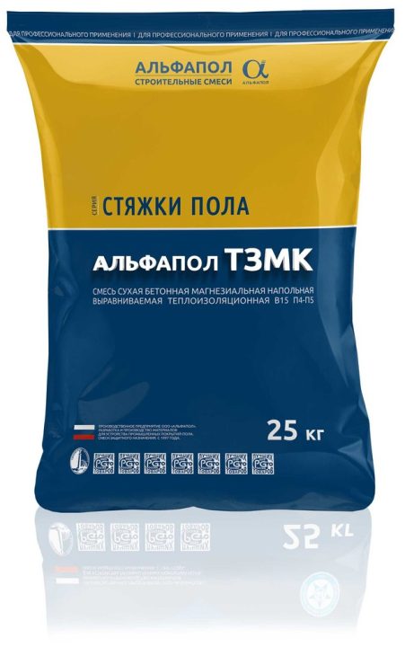ALFAPOL TZMK — yengillashtirilgan issiqlik izolyatsiyalovchi pol styajkasi