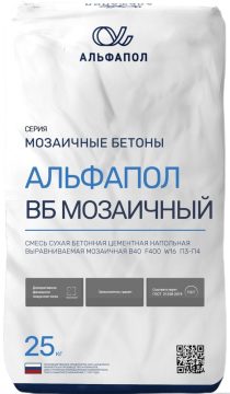 АЛЬФАПОЛ ВБ мозаичный — гранитное мозаичное покрытие (терраццо)
