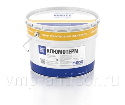 ALUMOTERM — alyuminiy kukunli issiqqa chidamli kremniy-organik qoplama