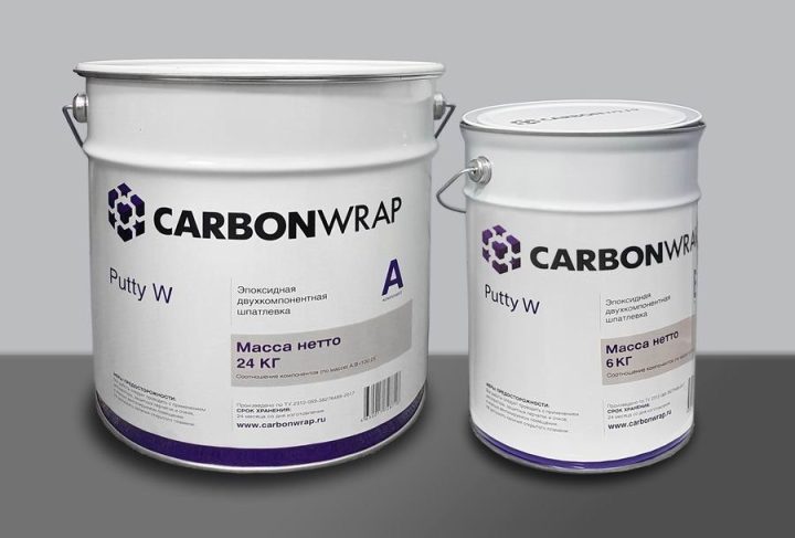 CarbonWrap® Putty W two-component epoxy putty — for work at +5…+23 °C