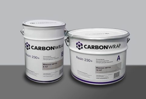 CarbonWrap® Resin 300+ ikki komponentli epoksid bogʻlovchi — lenta, matolarni shimdirish
