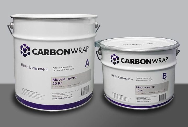 CarbonWrap® Resin Laminate+ two-component epoxy adhesive — for laminates and plates