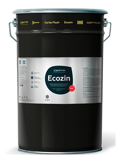 ECOZIN 96% zinc-rich primer — polyorganosiloxane cold galvanising