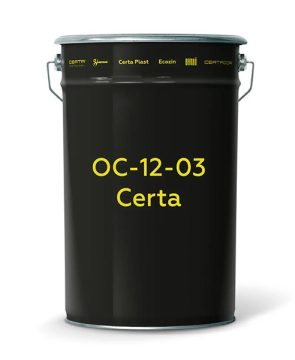 OS 12-03 CERTA — metall va beton uchun +300 °C gacha organosilikat kompozitsiya