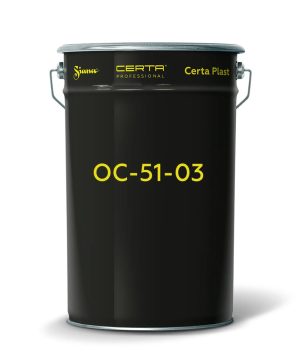 OS-51-03 CERTA radiatsiyaga chidamli (TU 84-725-78) — beton va AES uchun kompozitsiya