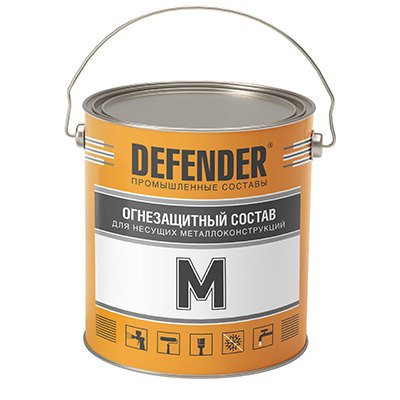 Огнезащитная краска Defender M (ВД-АК-221)