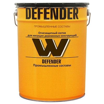Defender W (VD-AK-222) fire protection paint for timber