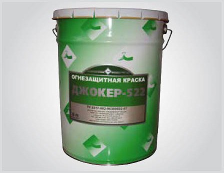 Joker 522 fire-retardant paint for concrete and reinforced concrete (KrilaK)