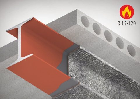 ET PROFIL for steel structures — TIZOL fire protection