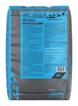 GLIMS® CRT-40 AF — −15…+15 °C da taʼmirlash uchun qishki R3 tiksotrop qorishma
