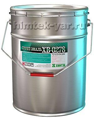 KhV-0278 Khimtek — perchlorovinyl primer-enamel over rust and mill scale