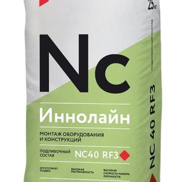 Innolayn NC40 RF3 — −25…−10 °C da ishlash uchun R4 podlivka tarkibi