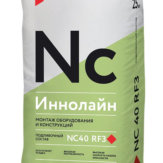 Innolayn NC40 RF3 — R4 grout for work at −25…−10 °C