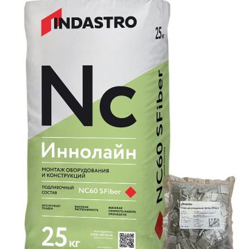 Innolayn NC60 SFiber — poʻlat armaturalovchi fibrali ikki komponentli podlivka
