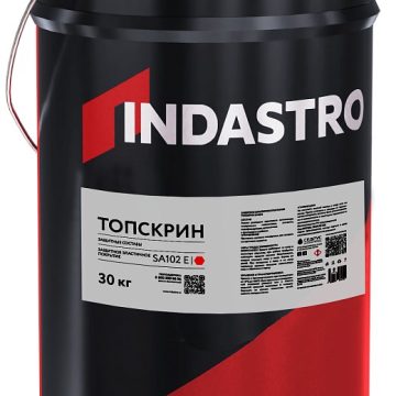 Topskrin SA102 E — fasadlarni himoya qilish va pardozlash uchun elastik akril qoplama