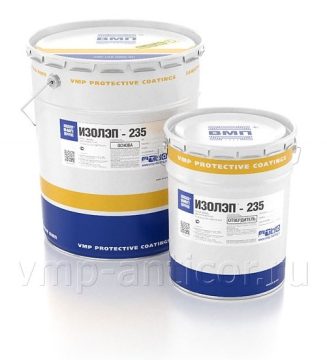 IZOLEP-235 — epoxy primer-enamel for ships, ballast tanks and hydraulic structures