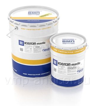 IZOLEP-mastic — zang va eski qoplamalar ustidan surtiladigan epoksid grunt-emal