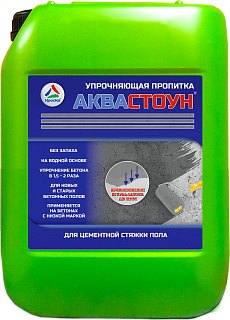 Akvastoun — waterborne strengthening impregnation for concrete