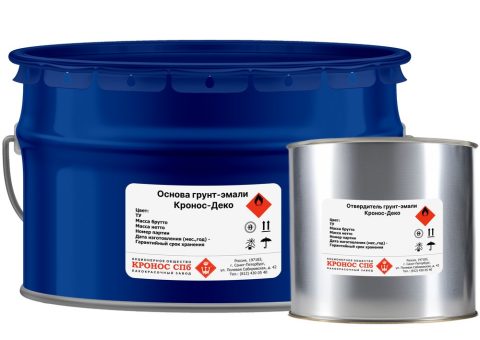 Kronos-Deko primer-enamel — acrylic-urethane coating without a separate primer