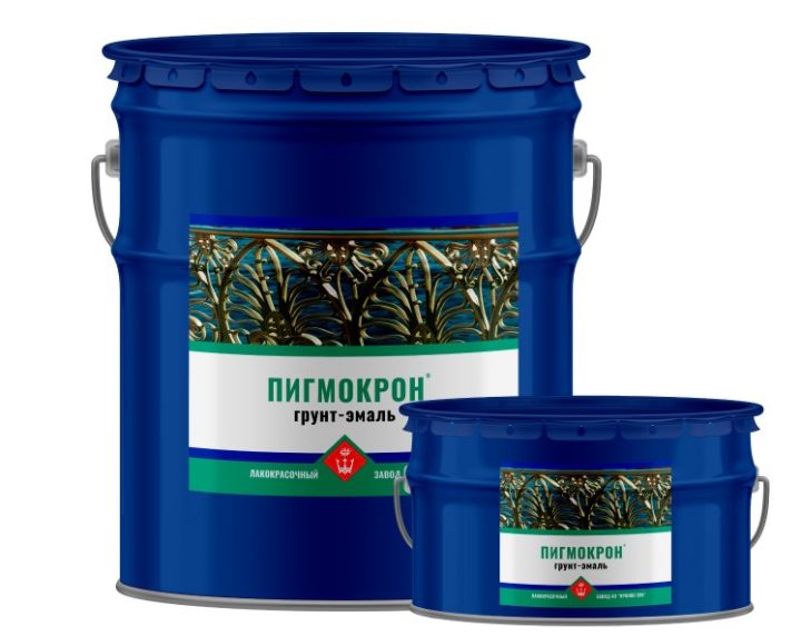 Pigmokron — fast-drying alkyd 3-in-1 primer-enamel for metal and rust