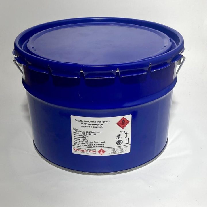 Kronos-Sprint enamel — gloss fast-drying alkyd enamel, about 50 RAL shades