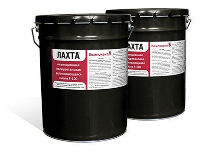 ЛАХТА R-200 — эластичная полиуретановая смола для инъекции швов