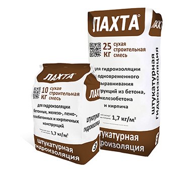 LAKHTA plaster waterproofing — waterproofing with levelling