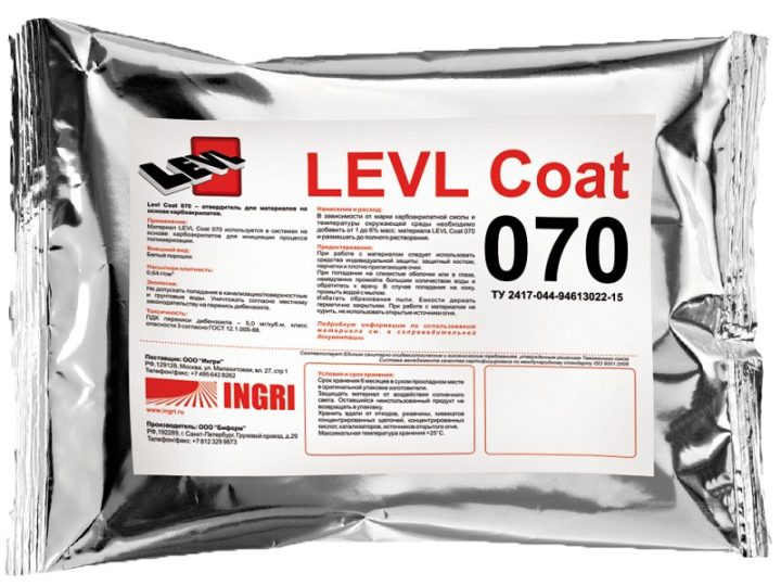 LEVL Coat 070 — LEVL metilmetakrilat pollari uchun katalizator