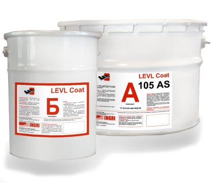 LEVL Coat 105 AS — antistatik pollar uchun tok oʻtkazuvchi grunt