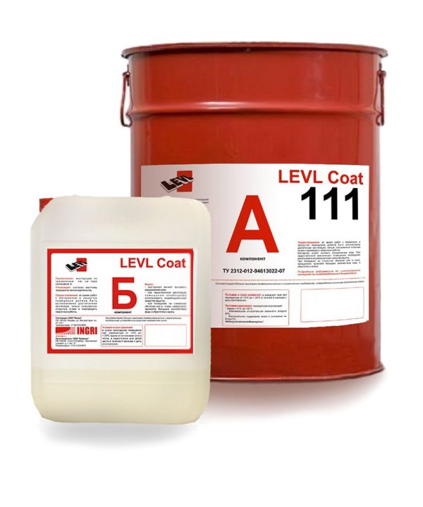 LEVL Coat 111 — epoxy impregnation for hardening concrete