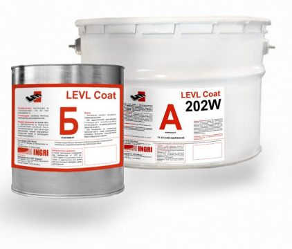 LEVL Coat 202 W — pollar uchun suv asosidagi bugʻ oʻtkazuvchi epoksid boʻyoq