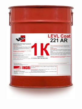 LEVL Coat 221 AR — acrylic paint for outdoor concrete