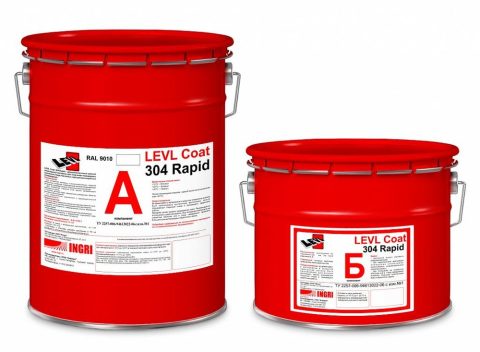 LEVL Coat 304 RAPID — tez qotadigan epoksid quyma pol
