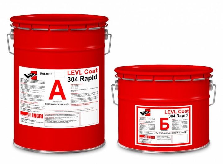 LEVL Coat 304 RAPID — fast-curing epoxy self-levelling floor