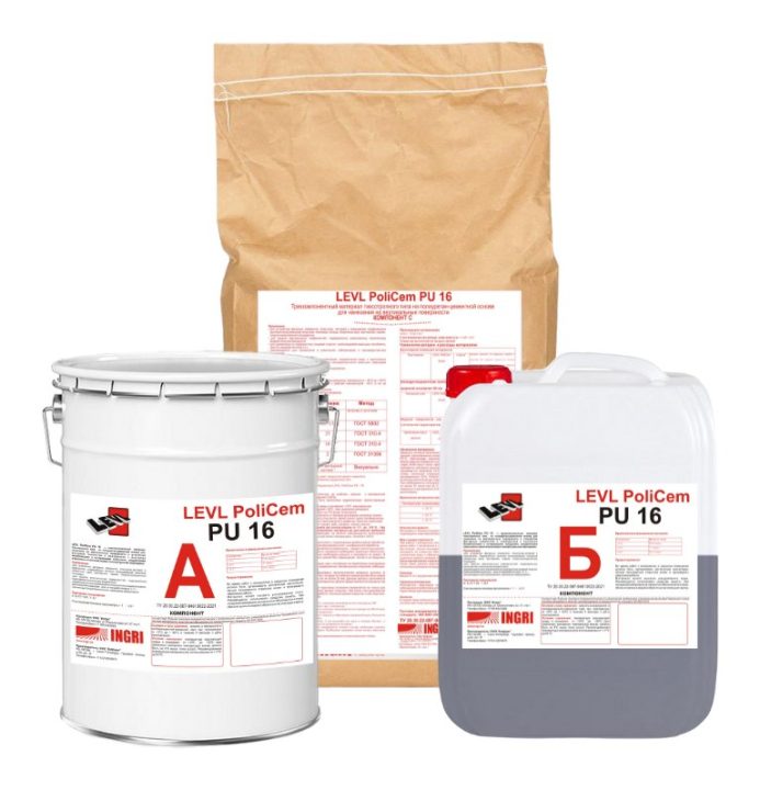 LEVL PoliCem PU 016 — thixotropic PU-cement for skirtings and coves