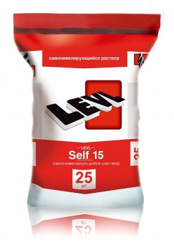 LEVL Self 15 — cementitious levelling compound for industrial floors