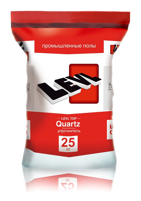 LEVL Top Quartz — beton pollar uchun kvarsli mustahkamlovchi topping