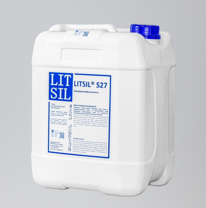LITSIL® S27 — yangi betonni parvarishlash uchun membrana hosil qiluvchi tarkib