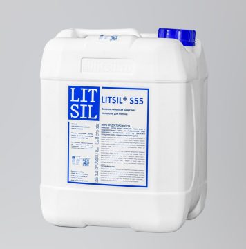 LITSIL® S55 — beton uchun yuqori yaltiroq himoya politurasi