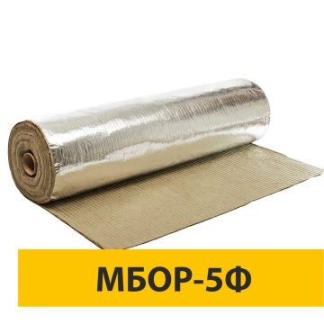 MBOR F foil-faced basalt fire protection roll material (MBOR-5F…MBOR-26F)