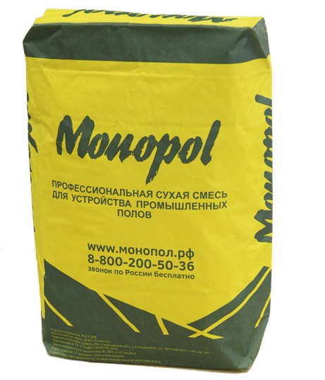 Monopol Hard CS — высокопрочная полимерцементная стяжка пола