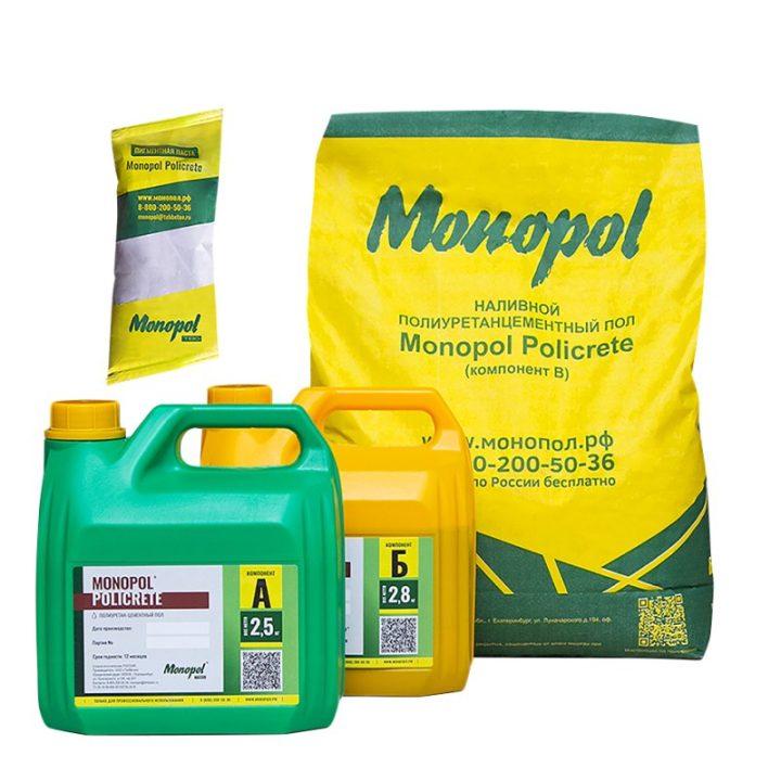 Monopol Policrete 306 — полиуретан-цементный пол для пищевых производств