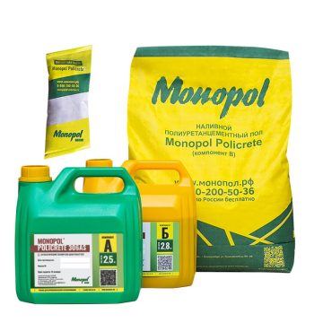 Monopol Policrete 306 AS — токопроводящий полиуретан-цементный пол