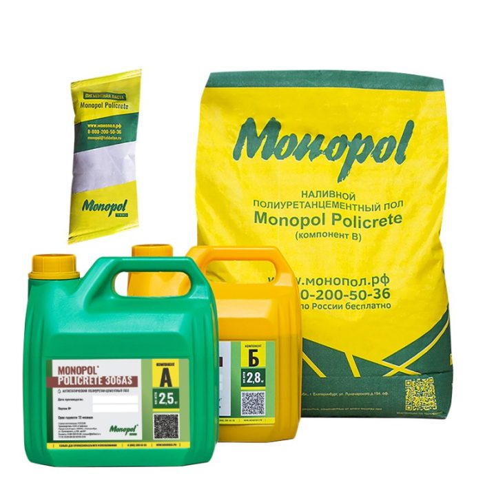 Monopol Policrete 306 AS — токопроводящий полиуретан-цементный пол