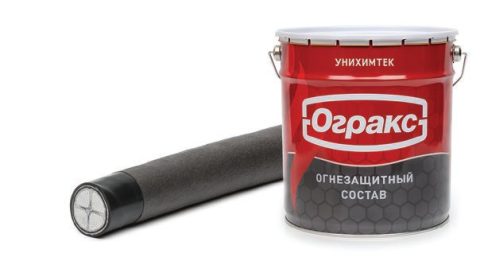 OGRAX-M — kabellar uchun olovdan himoya qoplamasi